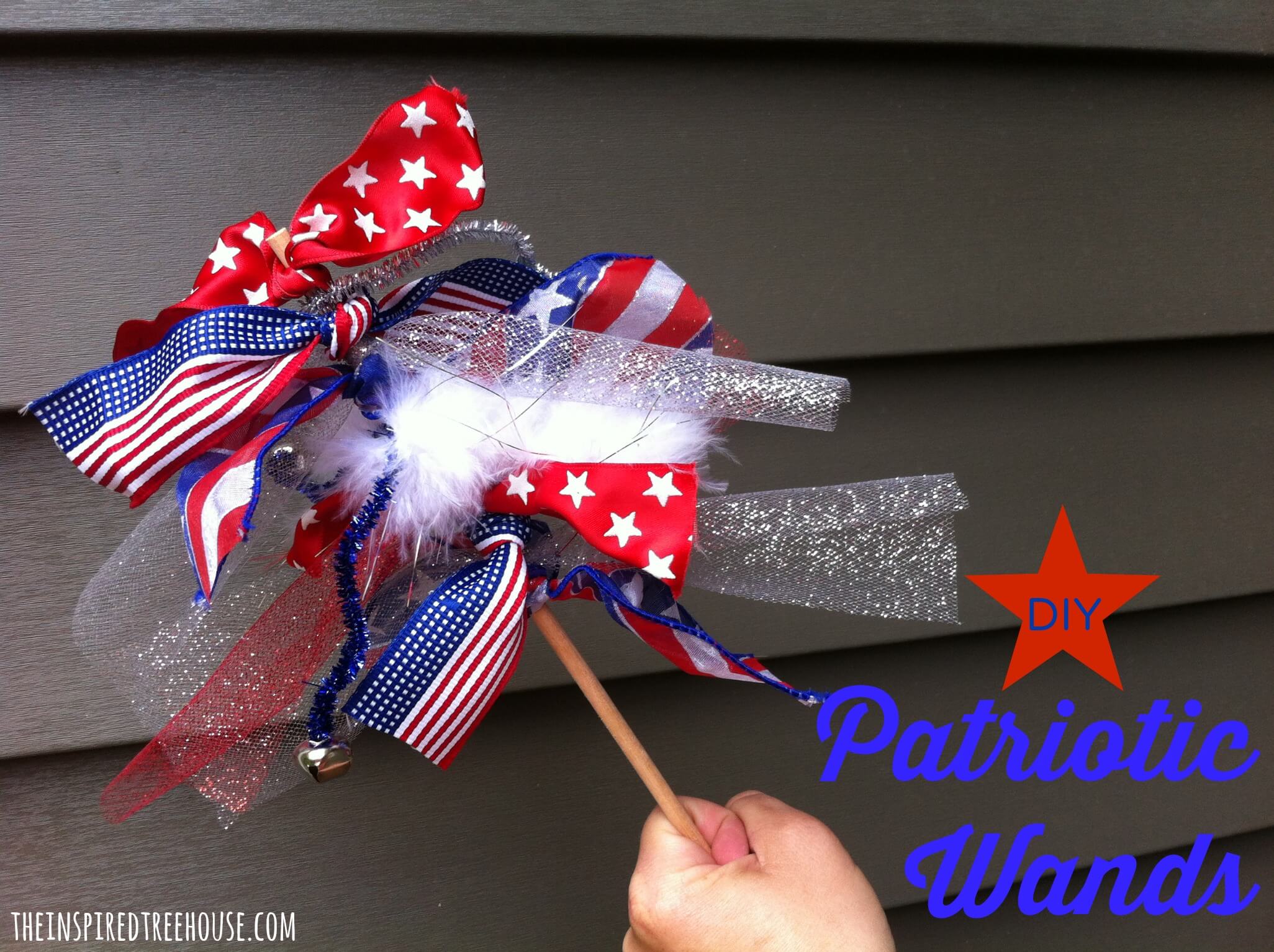 fine motor activities patriotic wands