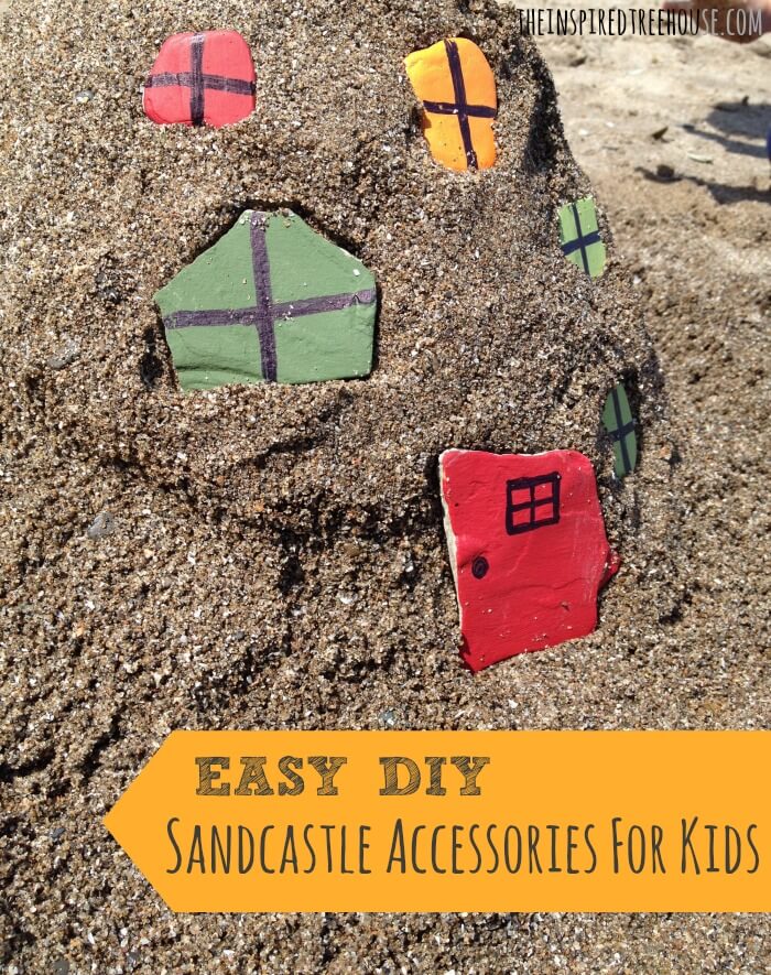 activities for kids easy diy sandcastle accessories