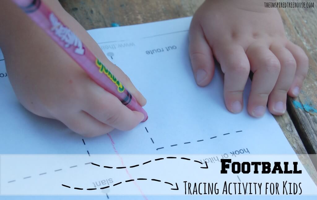 fine motor activities football tracing activity for kids2