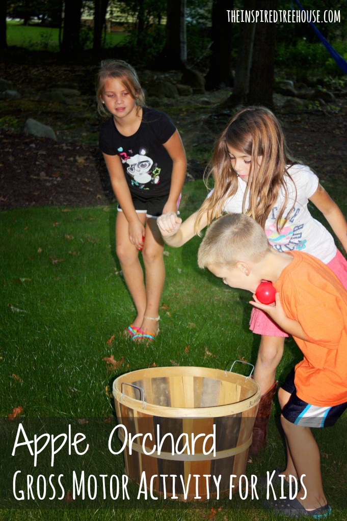 sensory motor lesson plan apple orchard gross motor activity IMAGE