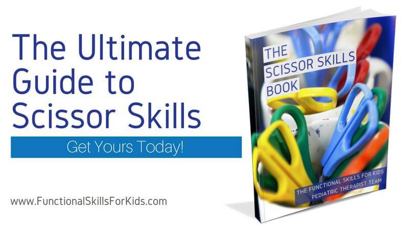 The Scissor Skills Book - Functional Skills for Kids
