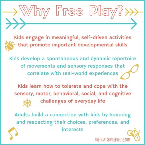 information about the benefits of unstructured play