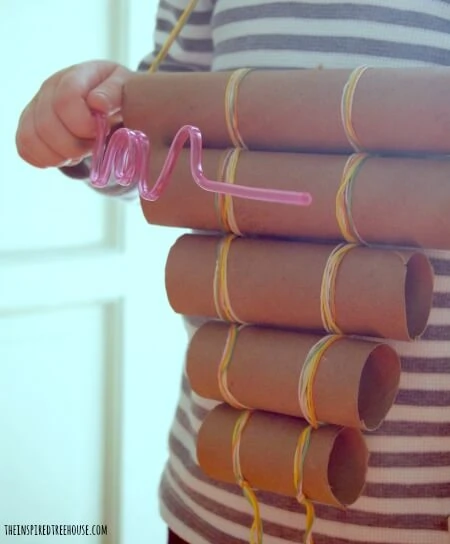 homemade instruments xylophone