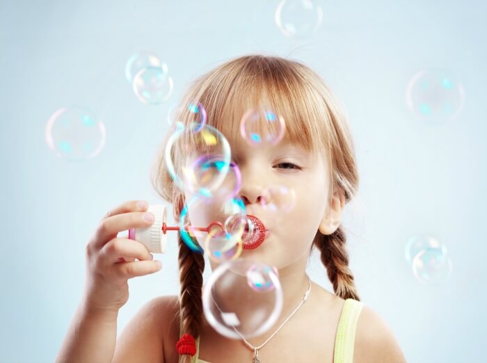 The Inspired Treehouse - Simple ideas for active, hands-on play to promote child development skills with easy to find and cost-effective bubbles!