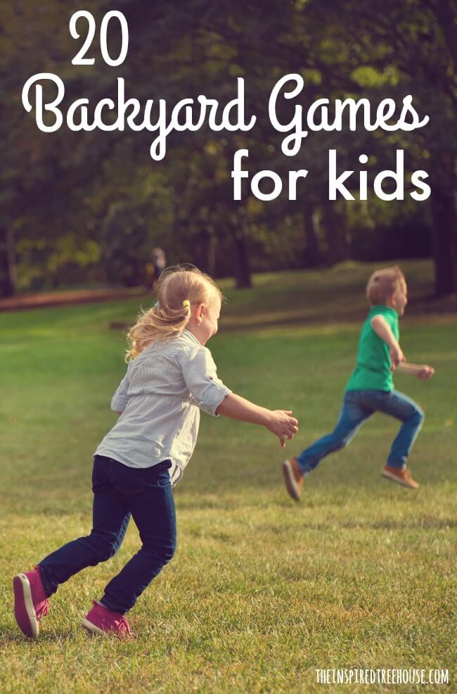The Inspired Treehouse - These fun group games for kids will get everyone moving this spring and summer!