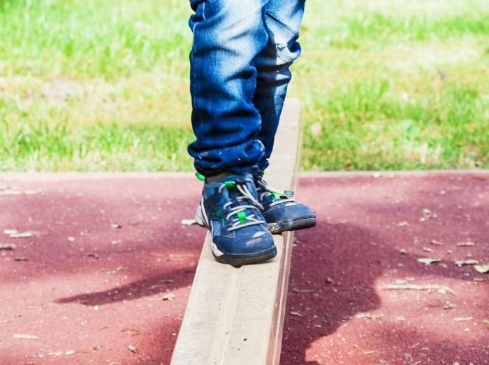 The Inspired Treehouse - Improving balance can be fun and challenging.  Here's a fun way to use a balance beam to promote academic skills.