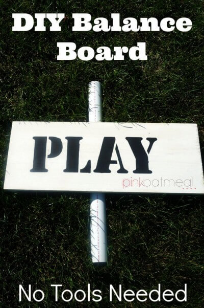 DIY-Balance-Board-Pink-Oatmeal