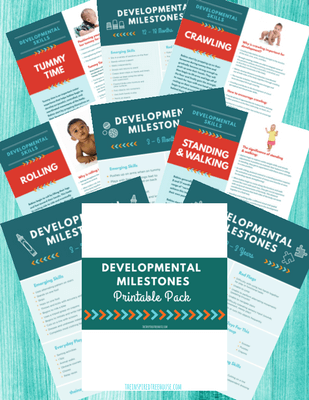 The Inspired Treehouse - Developmental Milestones Handout Pack