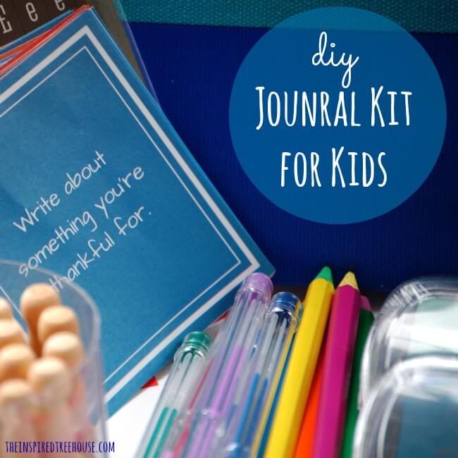 diy gift ideas journal kit square