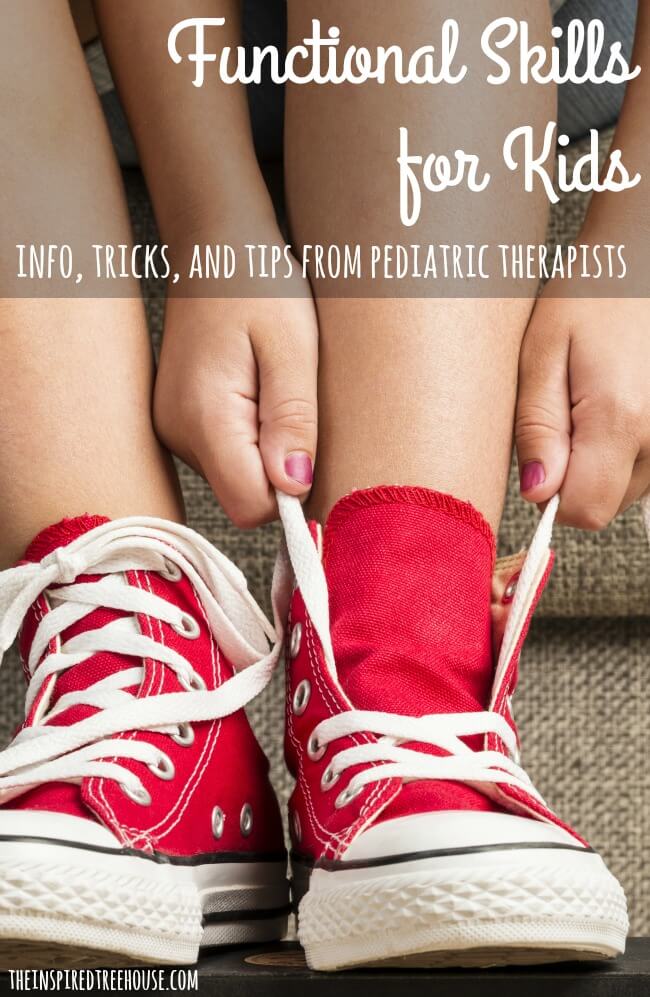 functional skills for kids pin landing