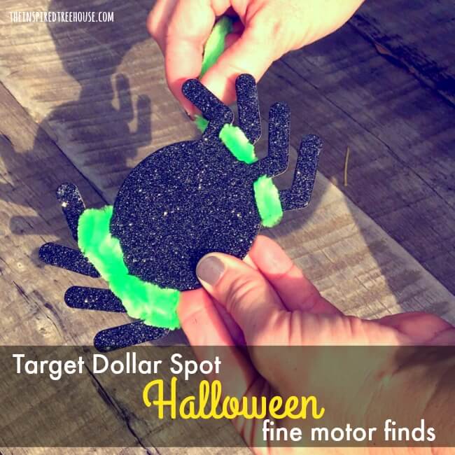 The Inspired Treehouse - Check out these awesome fine motor finds for Halloween from the Target Dollar Spot!