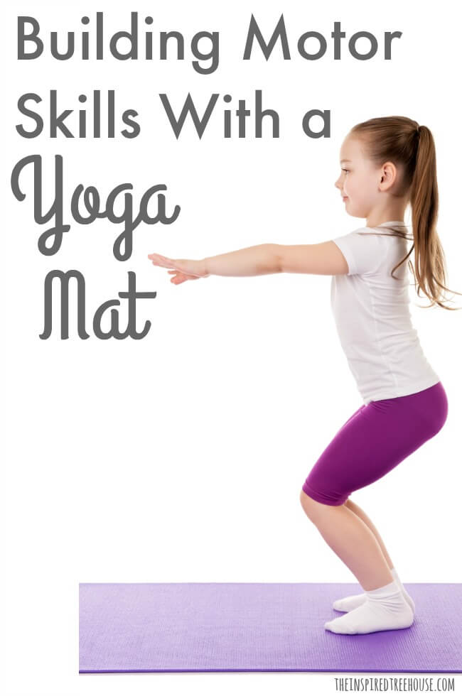 The Inspired Treehouse - Lots of great ideas for simple activities for kids using only a yoga mat!