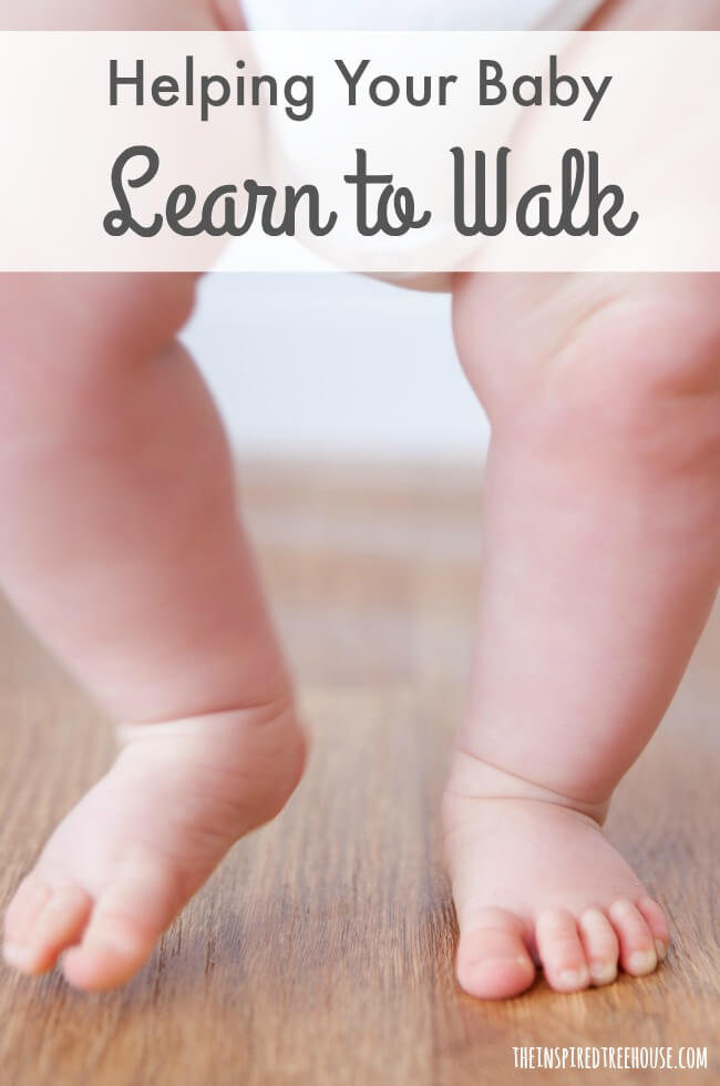 The Inspired Treehouse - Is your little one is learning to walk? Learn more and find some tips to support this important developmental skill.