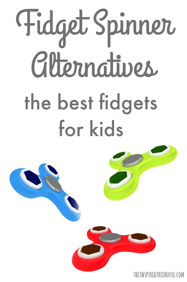 The Inspired Treehouse - Learn more about fidgets for kids - the fidget spinner is only one of many awesome options!