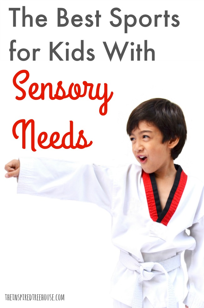 The Inspired Treehouse - Learn about some of our best recommendations for team sports for kids who have sensory needs.
