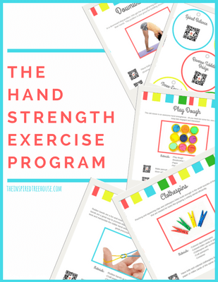 The Inspired Treehouse - Check out our Hand Strength Exercise Program!