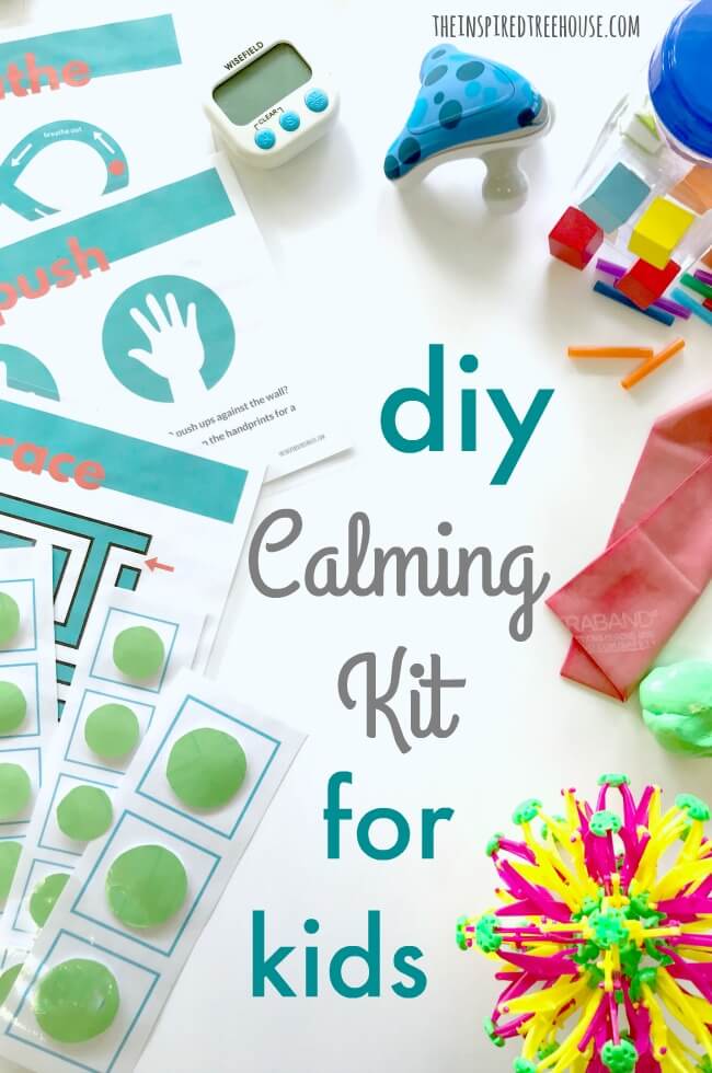 The Inspired Treehouse - These are our favorite ideas to add into a calm down kit for kids - what else would you add?