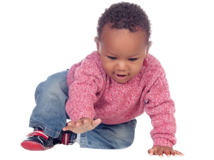 The Inspired Treehouse - Learn how to help a baby crawl and check out some of the most common alternative "crawling" patterns we've seen in our therapy practice.