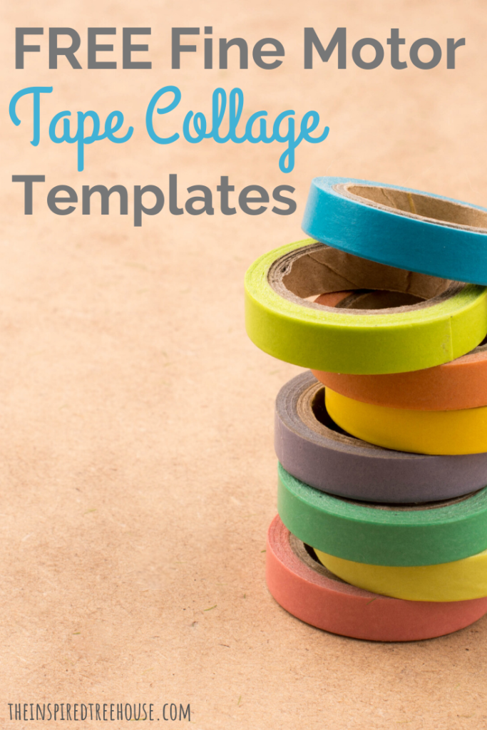 Colorful rolls of tape