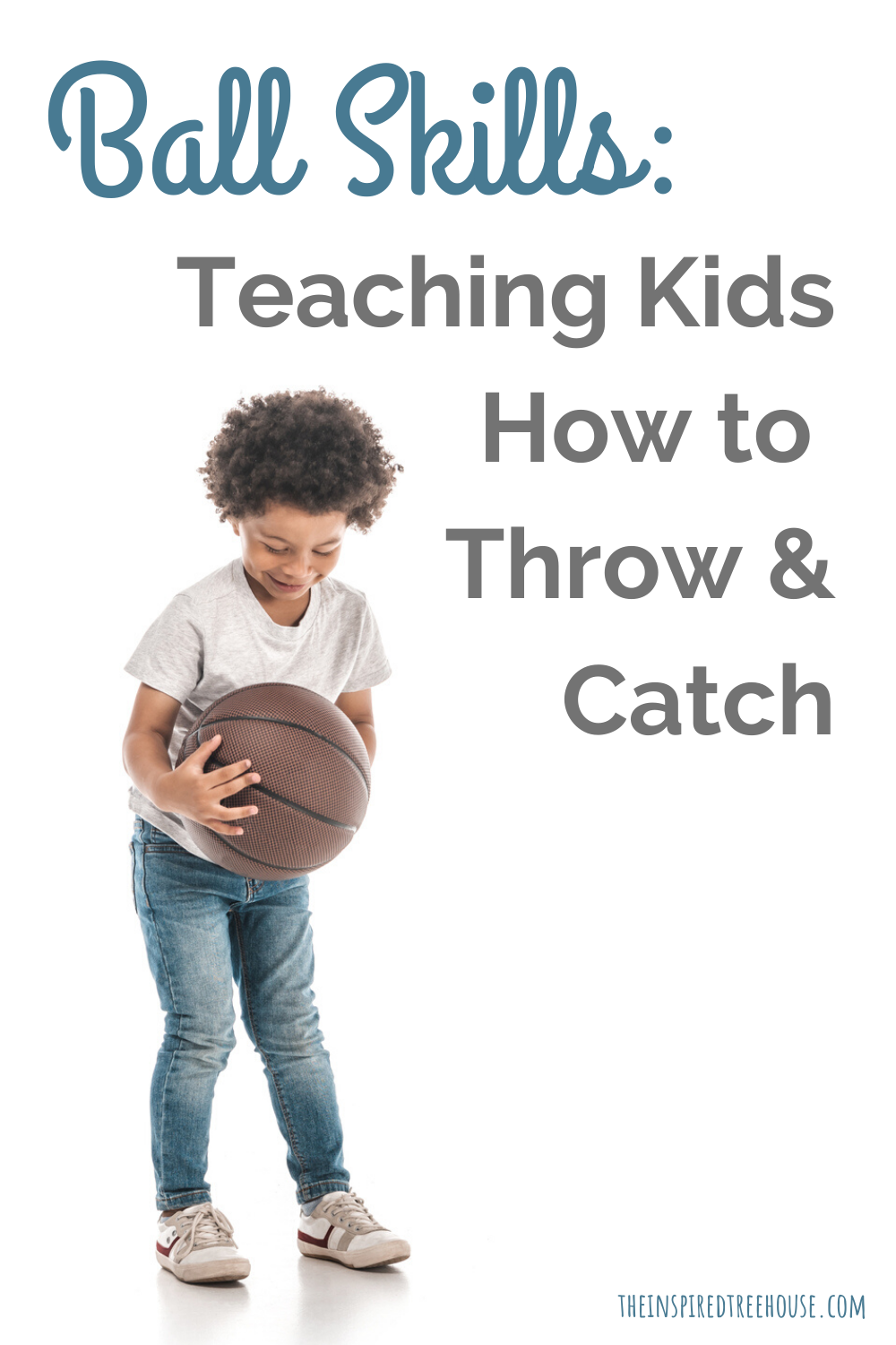 kid catching ball
