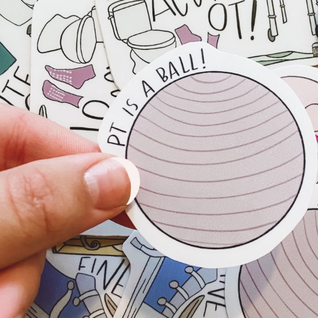 physical therapy stickers