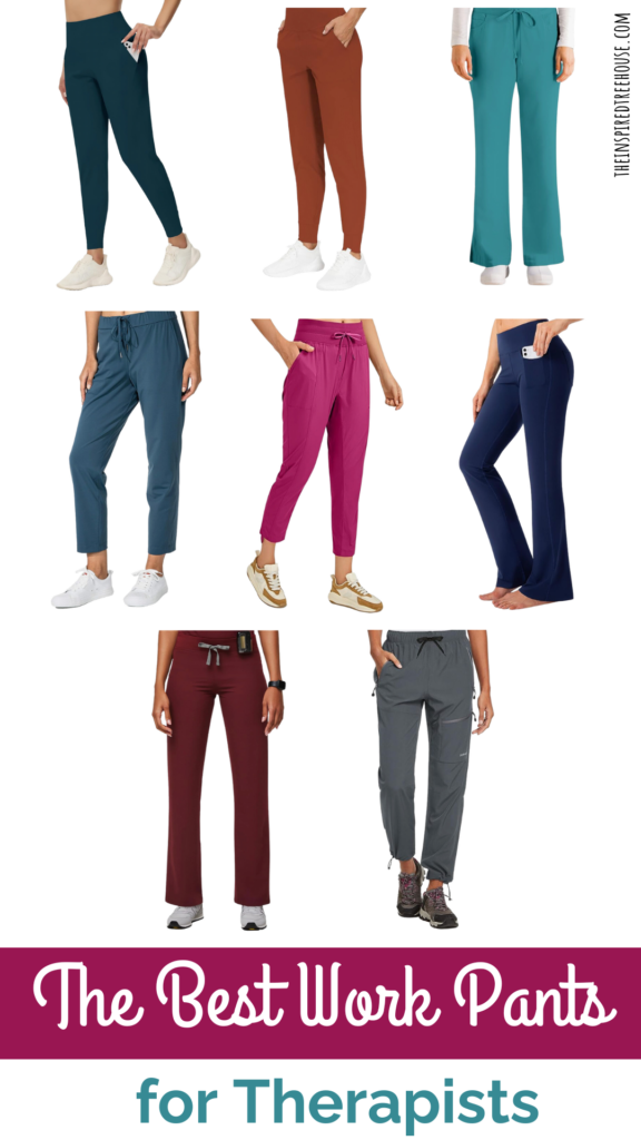 best work pants for therapists
