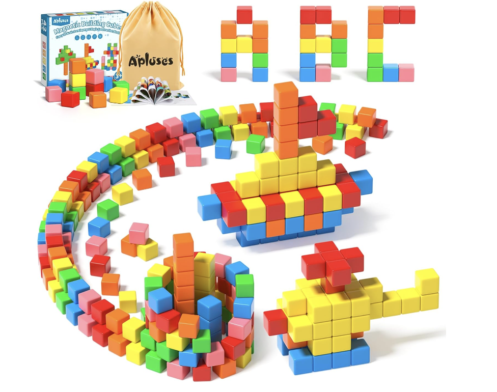 bilateral coordination toys magnetic blocks