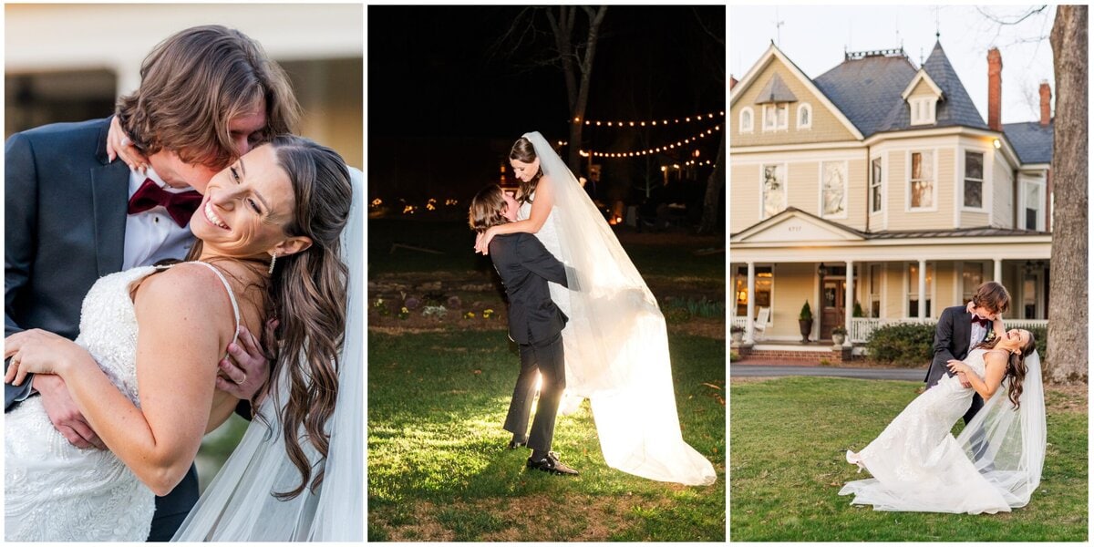 wedding at alexander homestead in charlotte nc