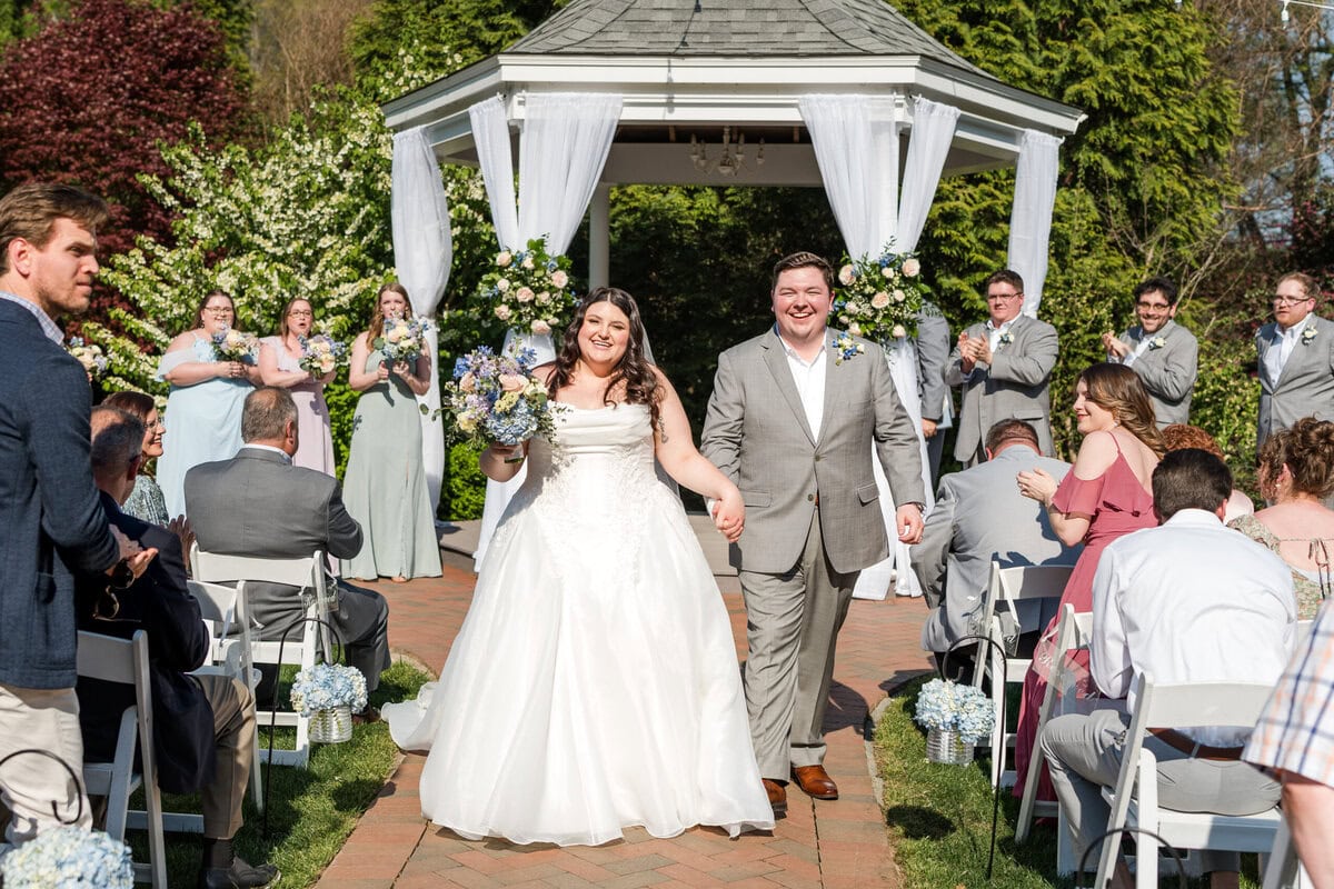 Romantic garden wedding photography at Alexander Homestead Charlotte NC