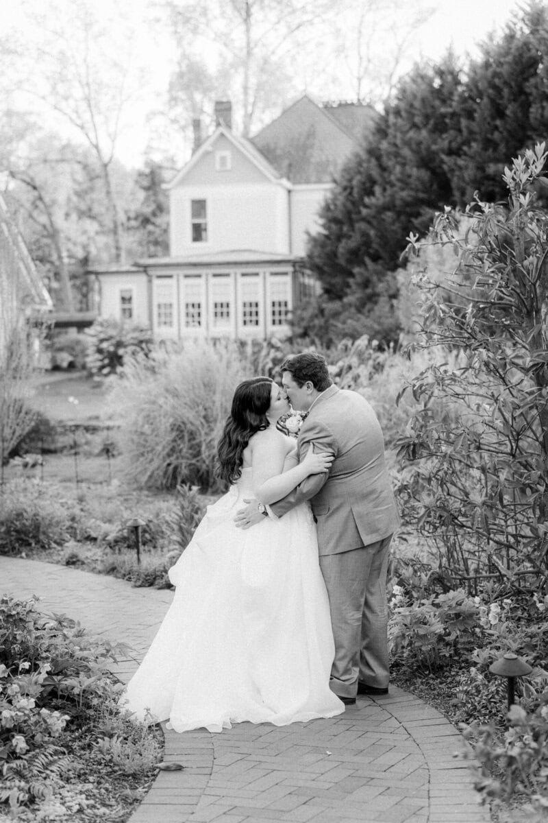 Bride and groom portraits at Alexander Homestead by Wedgewood Weddings Charlotte NC