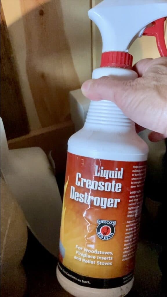 Bottle of Liquid Creosote Destroyer