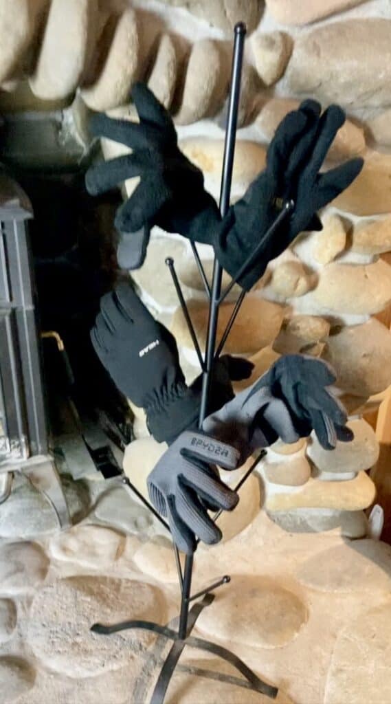 mitten tree for drying gloves and mittens.