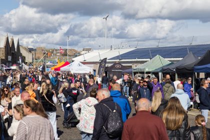 SeaFest crowds - Credit Fat Man Skinny Camera