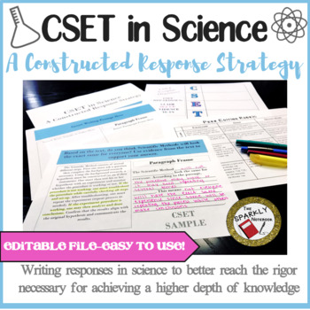 Writing in Science - Constructed Response Strategy