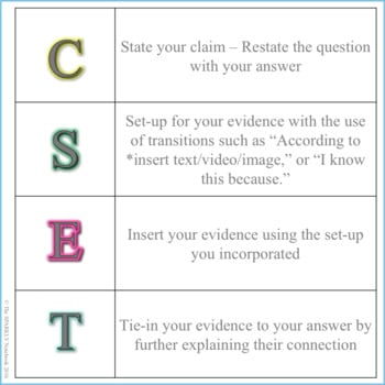 Writing in Science - Constructed Response Strategy - Image 2