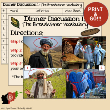 The Breadwinner Activity - Image 2