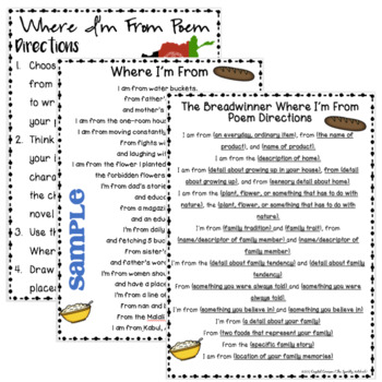 The Breadwinner Activity - Image 3