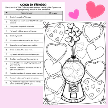 Valentine's Day ELA Activity - Common Core Aligned - Image 3