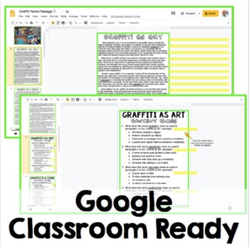 DIGITAL Paired Passage (Paired Text) Set: 8th-9th Grade Reading Level - Image 4