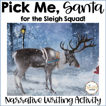 Christmas ELA Activity: Narrative Writing - Common Core Aligned