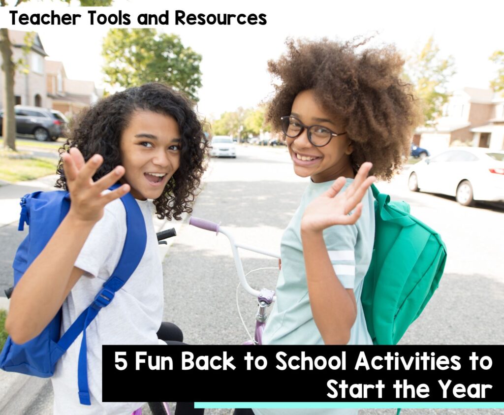 5 fun back to school activities to start the year