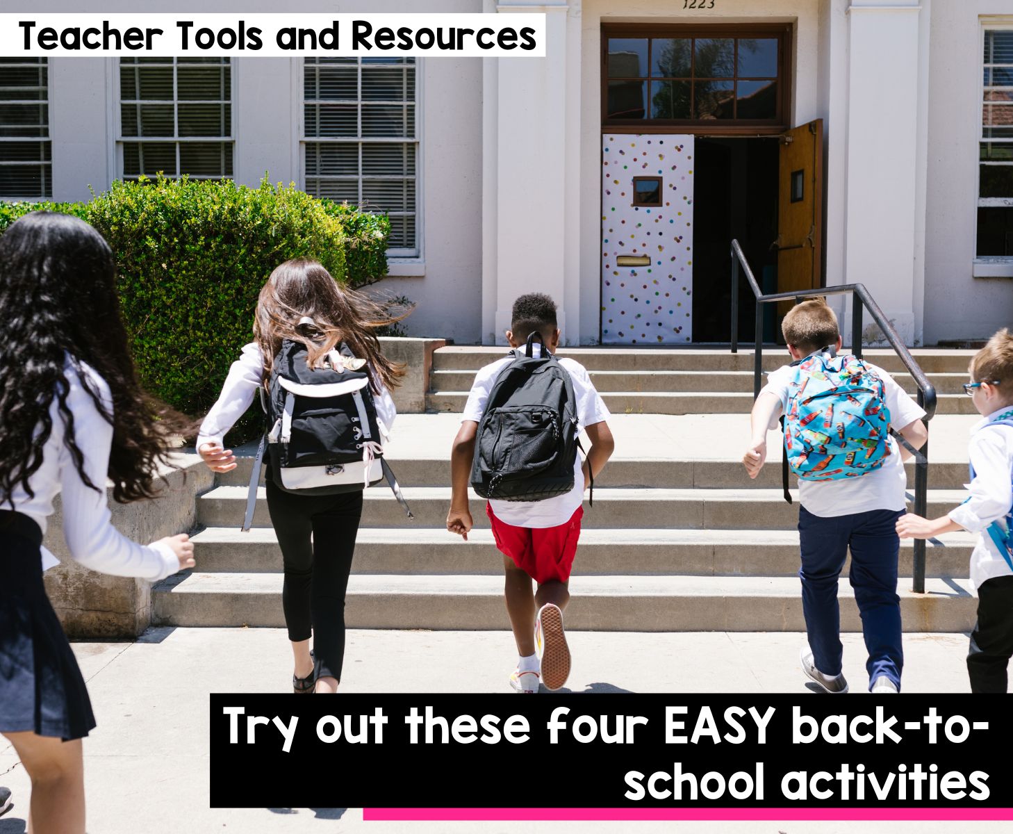 Try out these four easy back-to-school activities
