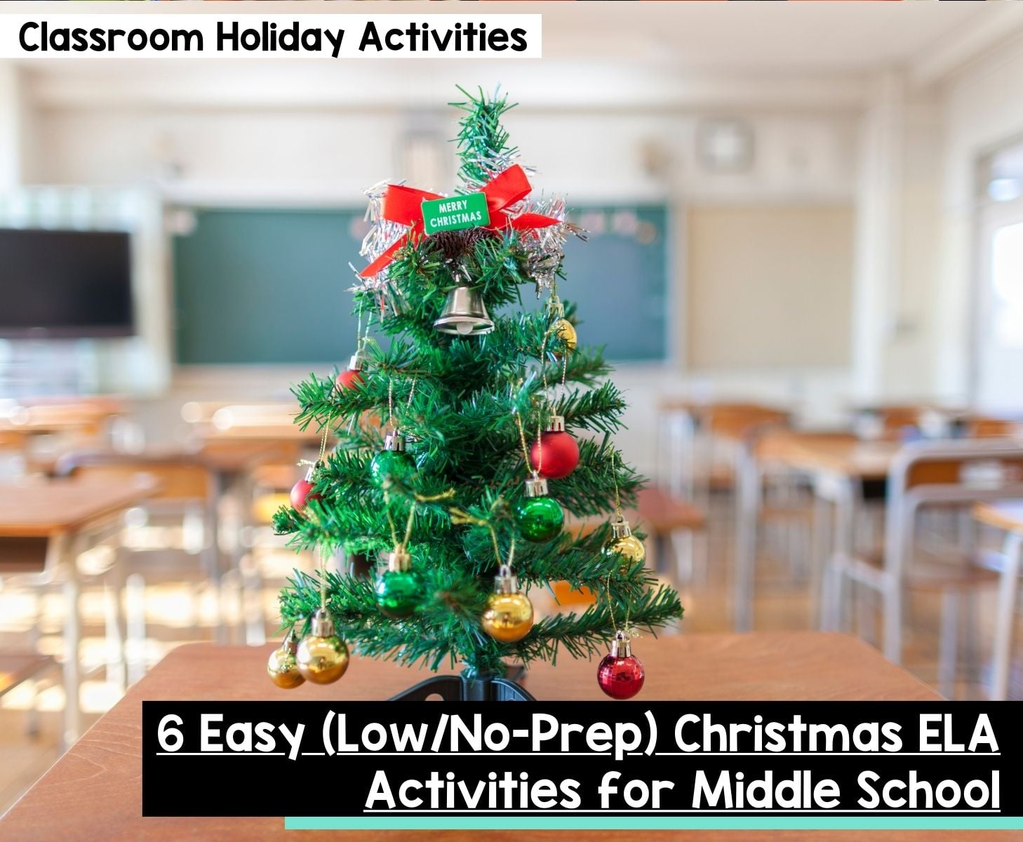 6 Easy (Low/No Prep) Christmas ELA Activities for Middle School