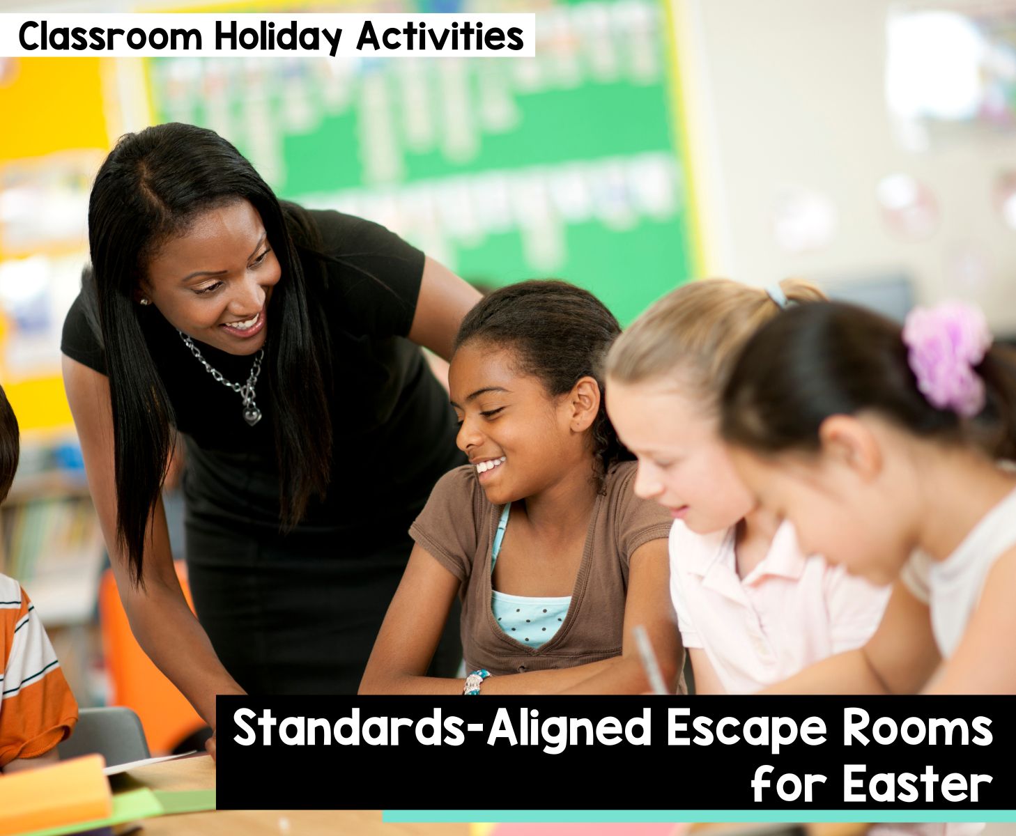 Standards-aligned escape rooms for Easter