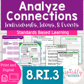 How to teach RI.3 in middle school ELA (8th-grade resource)
