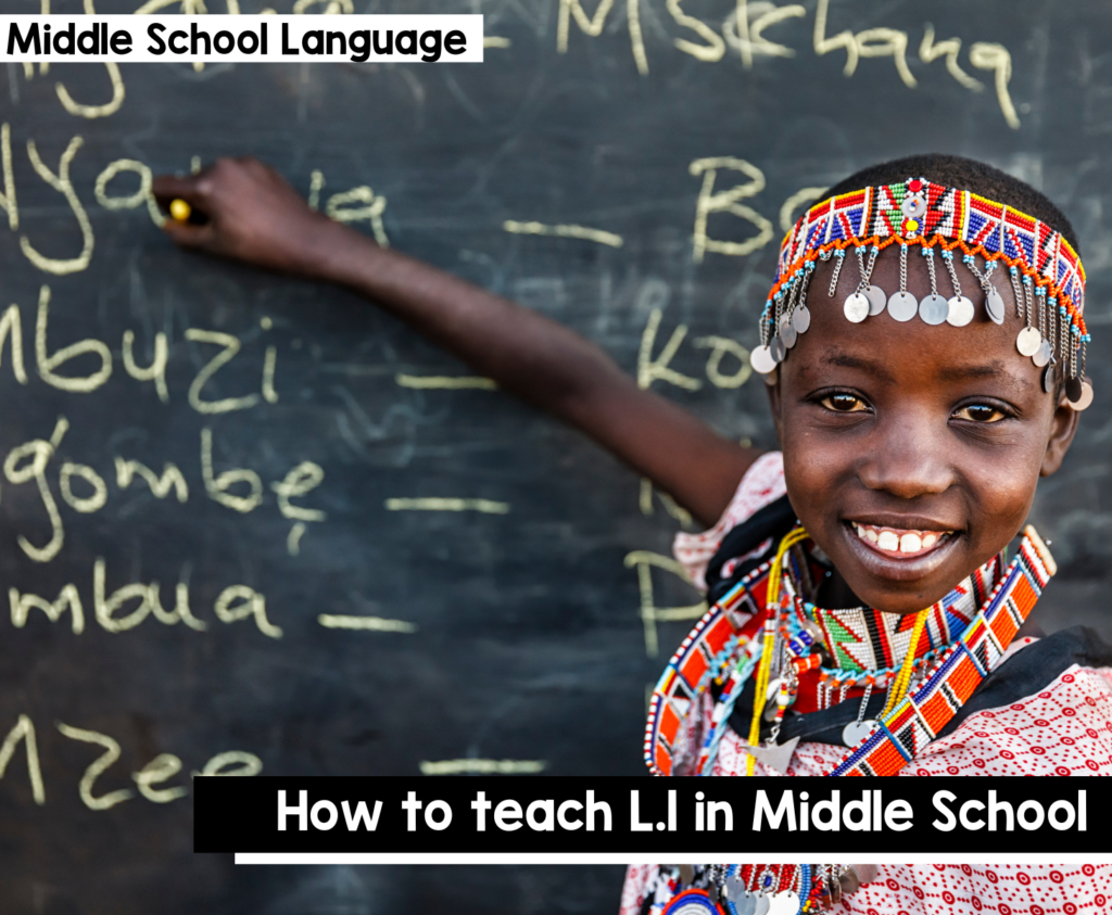 How to Teach L.1 in Middle School ELA
