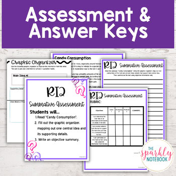 6.RI.2: Central Idea, Cite Evidence & Objective Summary | 6th Grade CCS - Image 4