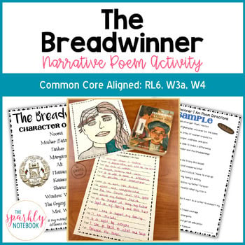 The Breadwinner Novel Activity - I Am and Where I'm From Poems with Rubrics