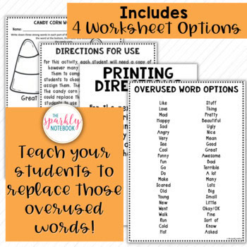 Halloween ELA Activity - Word Choice - Image 3