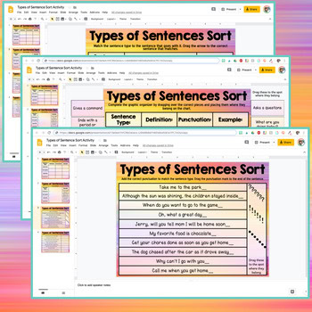 Types of Sentence DIGITAL Sort Activity - Zero Prep! - Image 4